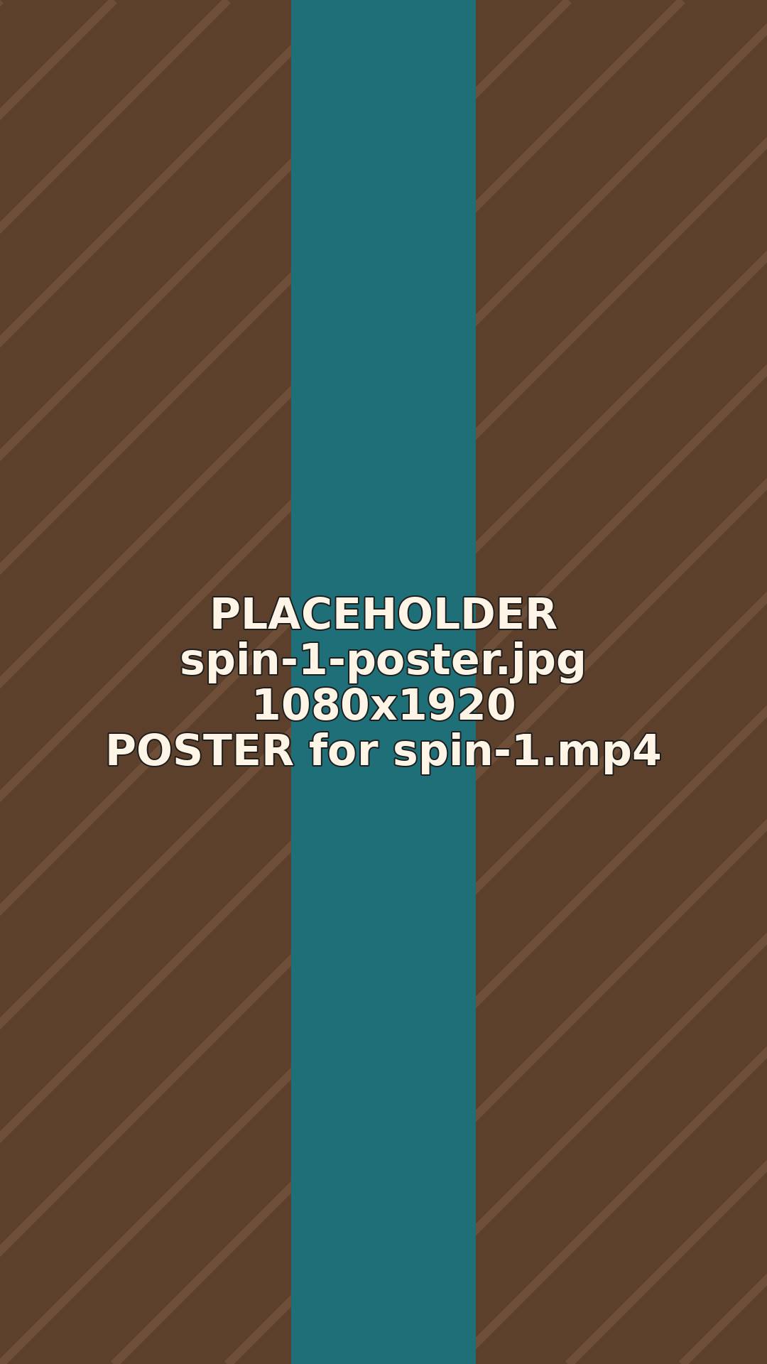 [PLACEHOLDER] River Table — spin clip (placeholder poster)