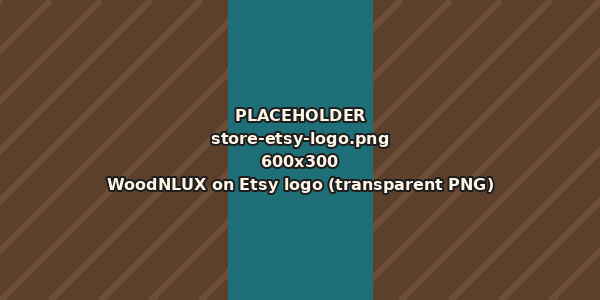 WoodNLUX on Etsy logo