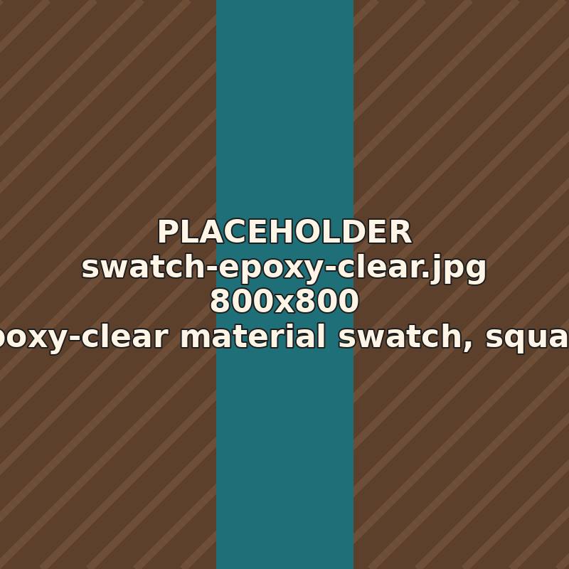 epoxy clear swatch