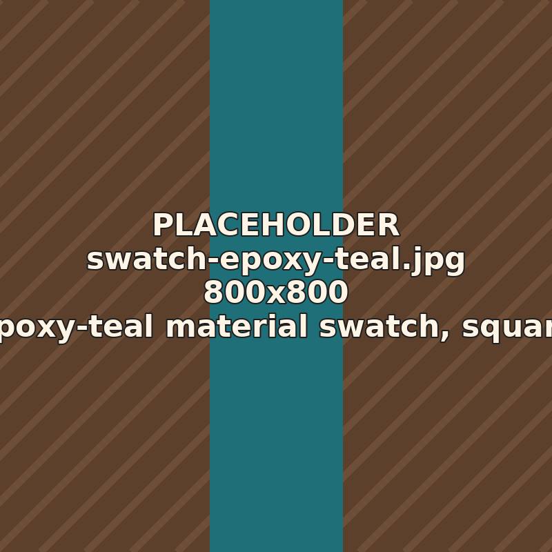epoxy teal swatch
